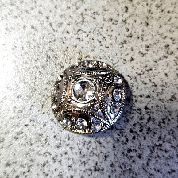 Woman's Nicole Miller Dark Wash utilitarian minimalist structured denim jacket - Picture 12 of 12